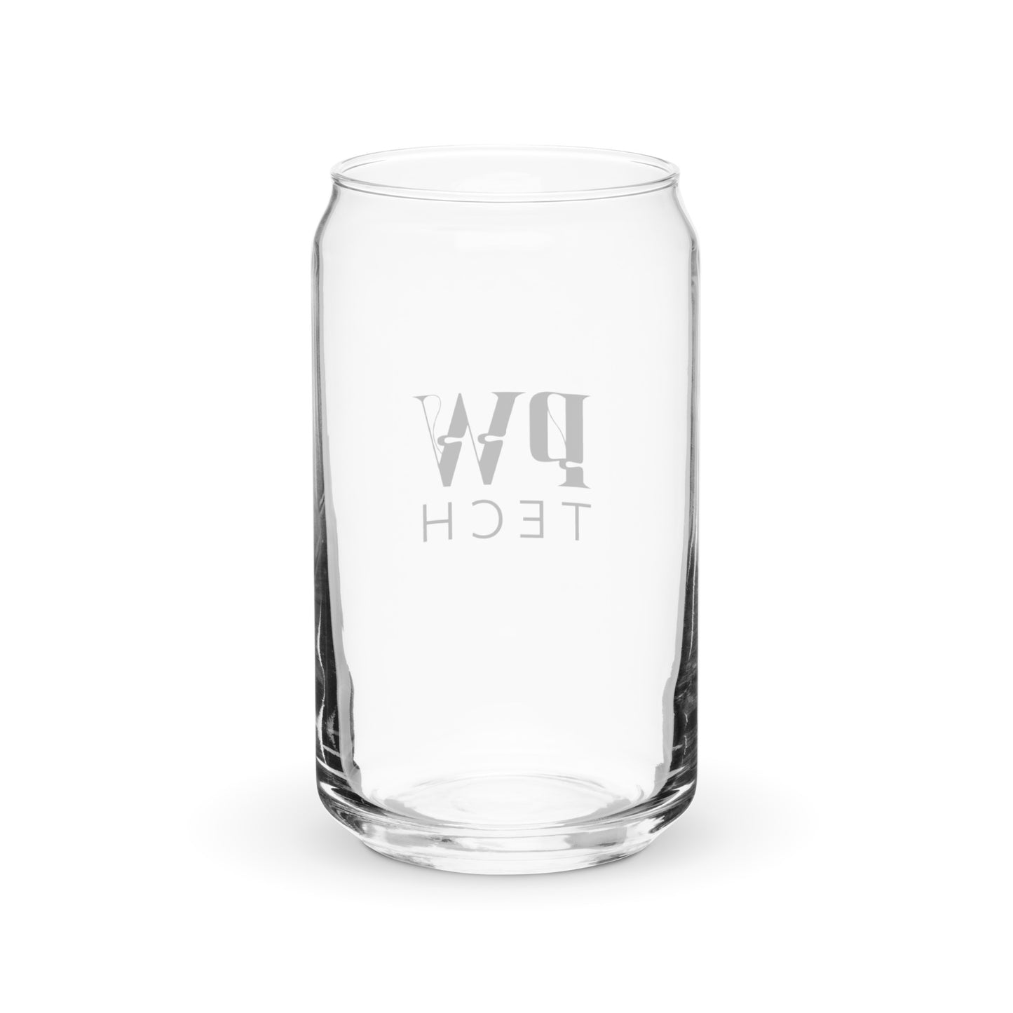 Can-shaped glass
