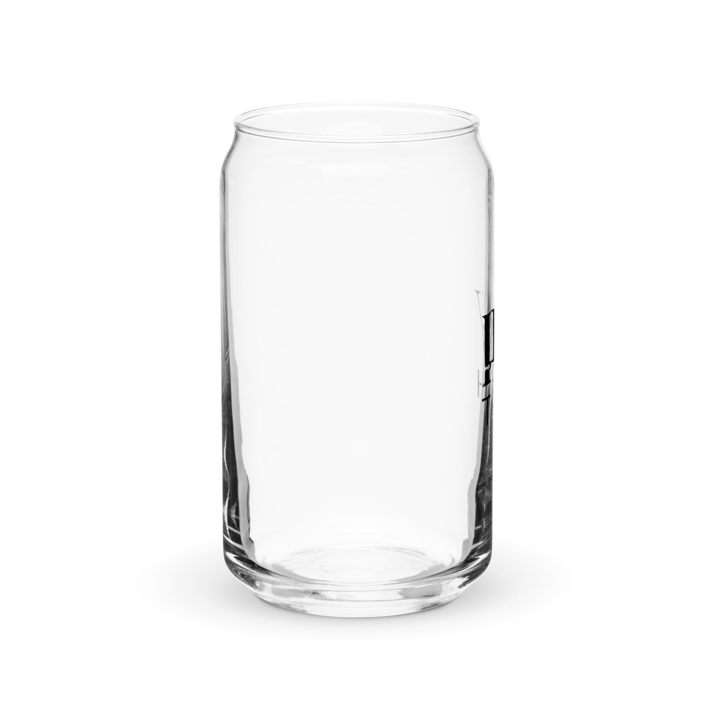 Can-shaped glass
