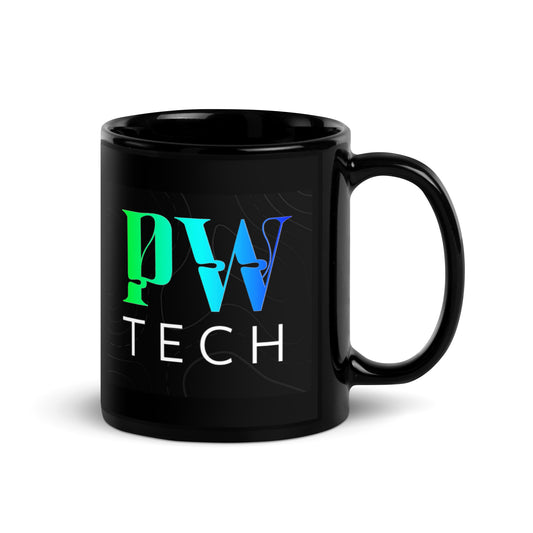 Black Glossy Mug