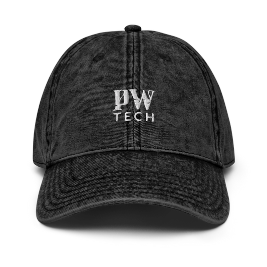 Vintage Cotton Twill Cap